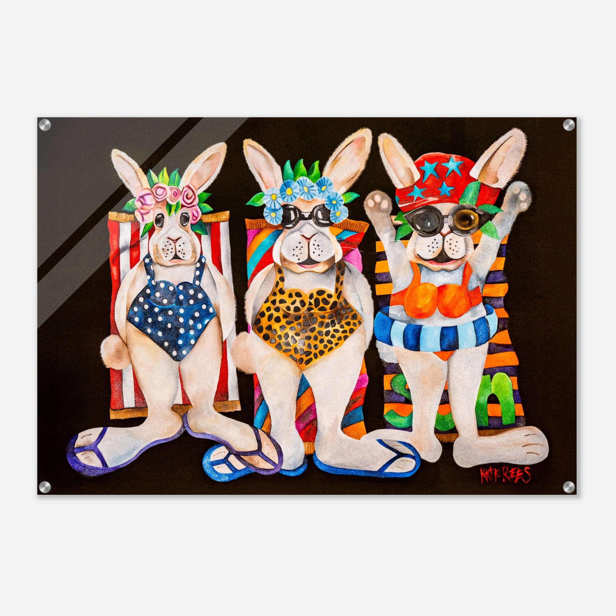 Acrylic Print (Girls on Tour) – Kate Rees