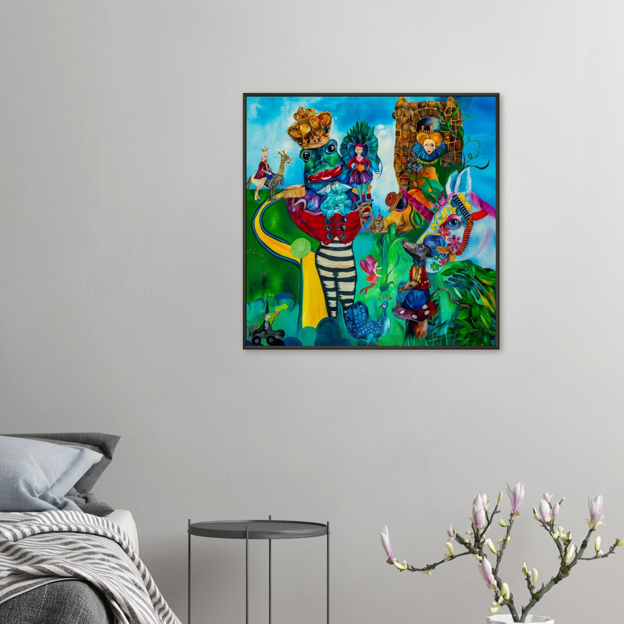 Museum-Quality Metal Framed Matte Poster (Once Upon a Time) – Kate Rees